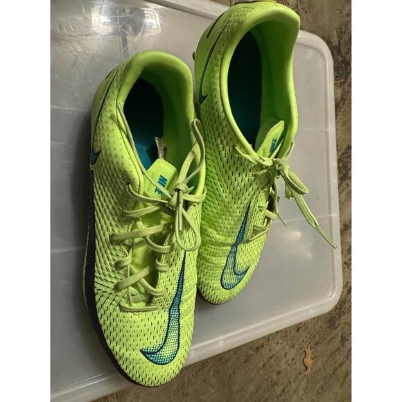 Nike Phantom GT Academy FG/MG Soccer Cleats Lime Glow Size Youth 9 - Picture 3 of 9